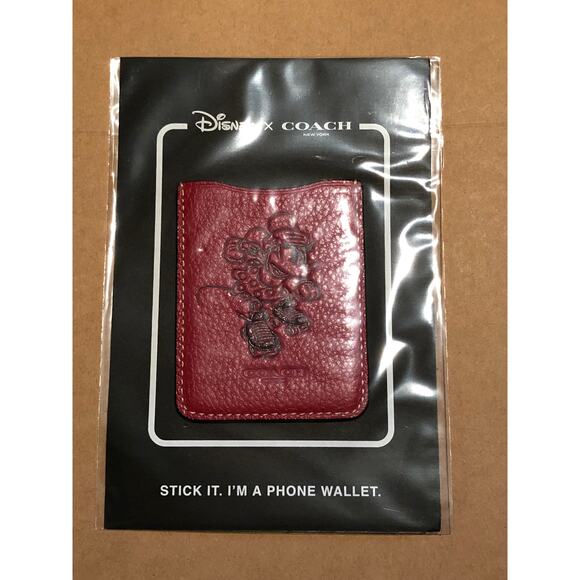 Coach Minnie Mouse Rollerskate Phone Pocket - Picture 4 of 10